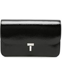 TOTEME - T-Lock Grained-Patent Crossbody - Lyst