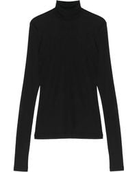 Nanushka - Harri Roll-Neck T-Shirt - Lyst