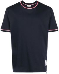 Thom Browne - Cotton Crew-Neck T-Shirt - Lyst
