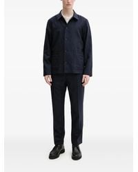 A.P.C. - Pinstripe Wool-Blend Jacket - Lyst