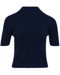 CFCL - Ribbed Short-Sleeved Knitwear - Lyst