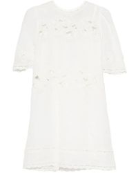 Isabel Marant - Robe Courte Reldine À Découpes - Lyst