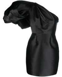 Solace London - Hayes Puff-sleeve Mini Dress - Lyst