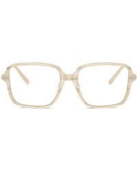 Brunello Cucinelli - Brille Mit Eckigem Gestell - Lyst