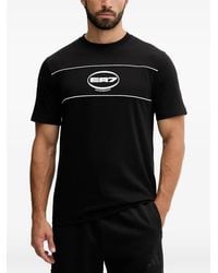 EA7 - Logo-Print Crew-Neck T-Shirt - Lyst