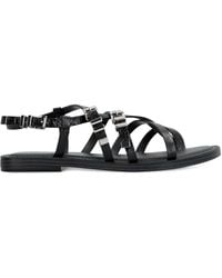 MICHAEL Michael Kors - Darrington Leather Sandals - Lyst
