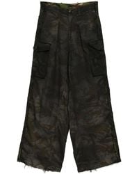 PROTOTYPES - Camouflage-Print Cargo Trousers - Lyst
