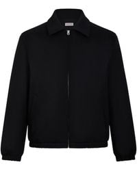 Fursac - Veste Zippée À Col Italien - Lyst