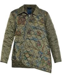 Comme des Garçons - X Laveham Quilted Zip Jacket - Lyst