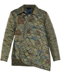 Comme des Garçons - X Laveham Quilted Zip Jacket - Lyst