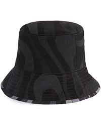 Emilio Pucci - Abstract-print Bucket Hat - Lyst
