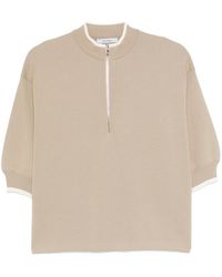 Max Mara - Pull Mxmorafo À Col Zippé - Lyst