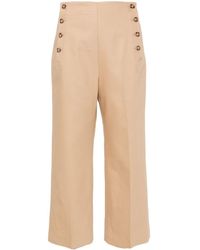 Polo Ralph Lauren - Cotton-Wool Trousers - Lyst