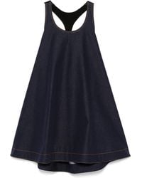 Monse - Minikleid Mit Racerback - Lyst