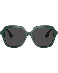 Burberry - Be4389 Joni Square-frame Brand-embellished Acetate Sunglasses - Lyst