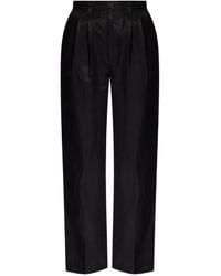 Anine Bing - Carrie High-Waisted Trousers - Lyst