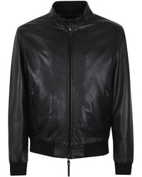 S.W.O.R.D - Zip-Up Leather Jacket - Lyst
