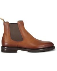 Santoni - Elasticated-Side Chelsea Boots - Lyst