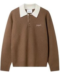 Axel Arigato - Sonny Polo-Collar Sweater - Lyst