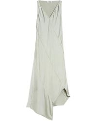 Jil Sander - Crystal V-Neck Dress - Lyst