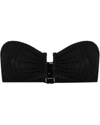 Eres - Geribbelde Bandeau Bikinitop - Lyst