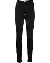 Philipp Plein - Super High-Waist Skinny Jeans - Lyst