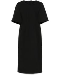 Carven - Draped-Detail Maxi Dress - Lyst