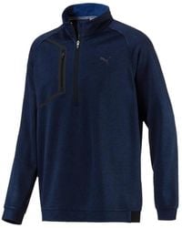 PUMA - Envoy Half-Zip T-Shirt - Lyst
