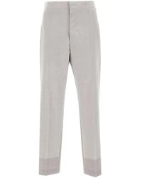 MM6 by Maison Margiela - Hidden Placket Tailored Trousers - Lyst