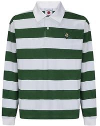 ICECREAM - Cones & Bones Striped Rugby Polo Shirt - Lyst