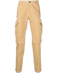 C.P. Company - Low-rise Straight-leg Trousers - Lyst