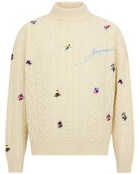 DSquared² - Pull Snowy Dream En Maille Torsadée - Lyst