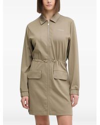 Guess - Zip-up pocket mini dress - Lyst