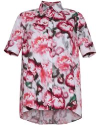 Adam Lippes - Trapeze Floral-print Shirt - Lyst