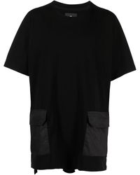 Y-3 - Logo-Patch Short-Sleeve T-Shirt - Lyst