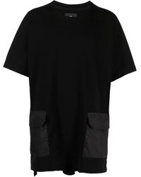 Y-3 - T-Shirt Mit Logo-Patch - Lyst