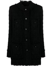 Dolce & Gabbana - Single-breasted Tweed Jacket - Lyst