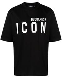 DSquared² - Be Icon T-Shirt - Lyst