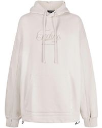 FIVE CM - Terry Hoodie Mit Stickerei - Lyst