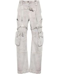 Off-White c/o Virgil Abloh - Oversized Cargo Jeans For - Lyst