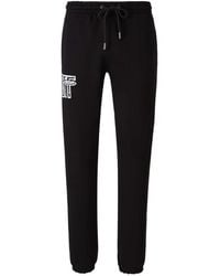 Off-White c/o Virgil Abloh - Motion Arrow Cuffed Logo-Print Track Pants - Lyst