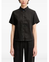 Samsøe & Samsøe - Short-Sleeved Button-Down Shirt - Lyst