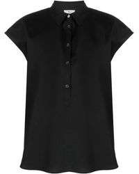 Woolrich - Cap-Sleeves Cotton Shirt - Lyst