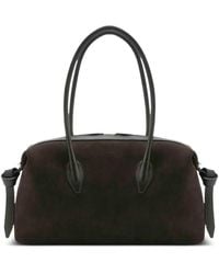 Yuzefi - Brioche Suede Shoulder Bag - Lyst