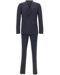 Corneliani - Pak Met Dubbele Rij Knopen En Revers - Lyst