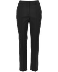 Weekend by Maxmara - Straight-Leg Virgin Wool Trousers - Lyst