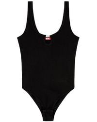DIESEL - Maura Oval-D Rhinestone-Embellished Bodysuit - Lyst