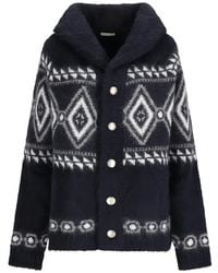 Borgo Asolo - Rombi Jacquard-Knit Jacket - Lyst