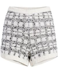 Cinq À Sept - Adalee Bouclé Shorts - Lyst