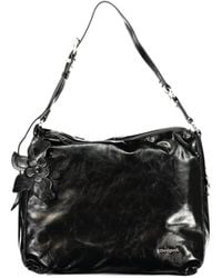 Desigual - Borsa A Spalla Con Dettaglio Floreale E Chiusura Con Zip - Lyst